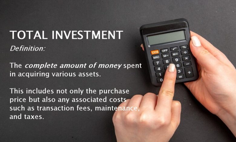 Total Investment: Meaning, Components, and Calculating Example