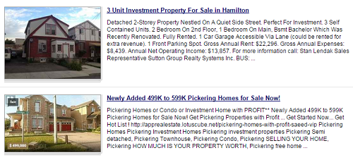 investment properties for sale
