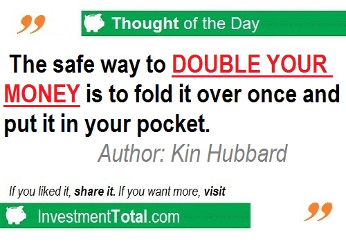 how to double your money