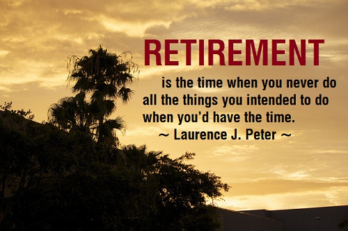 retirement quotes december 2015