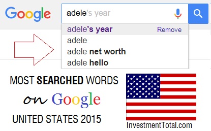adele most searched name on google usa 2015