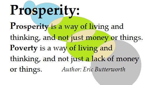 What is Prosperity and Poverty