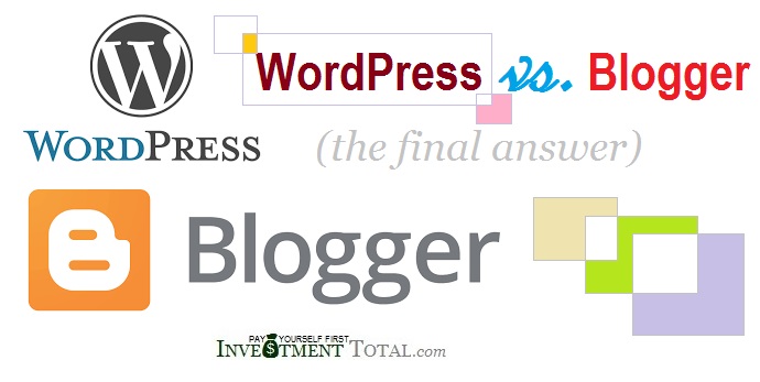 wordpress versus blogger