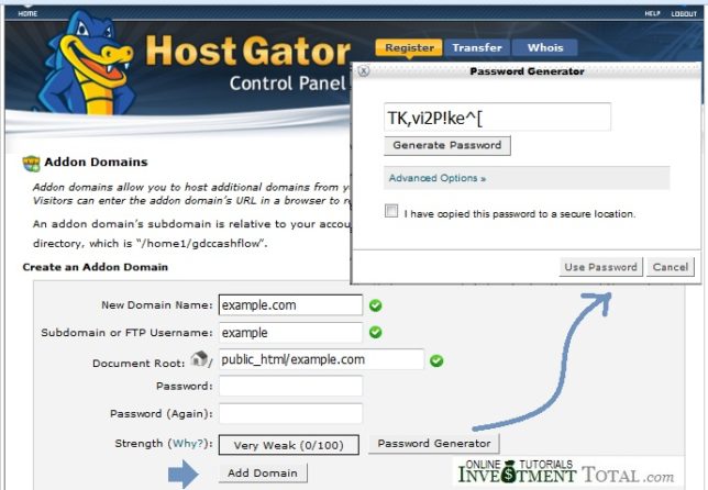 How To Add Additional Domains In Your Hostgator Webhosting?