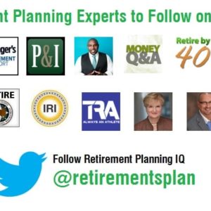 Retirement Planning Experts to Follow on Twitter