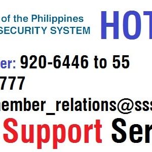 SSS Hotline Support Services: Philippines Social Security System