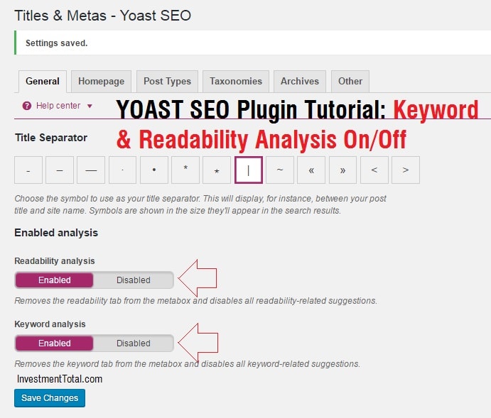 YOAST SEO Plugin Tutorial Keyword Readability Analysis-min