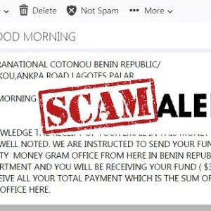 MoneyGram Scam Email Sample Format-min