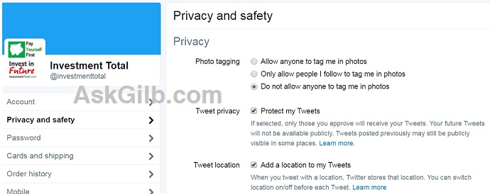 How to Change Twitter Settings and Privacy?