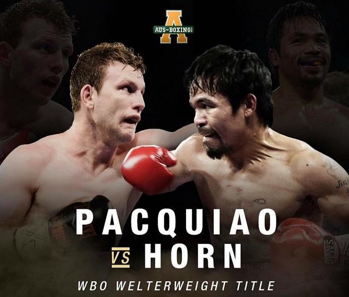 Manny Pacquiao Vs. Jeff Horn for Welterweight World Title