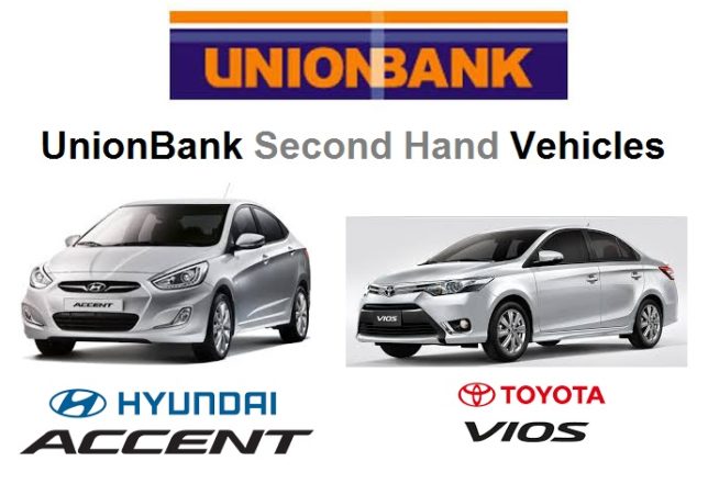 List Of Unionbank Second Hand Vehicles Hyundai Toyota Kia Honda Mitsubishi Mercedes Benz Bmw Cars Etc