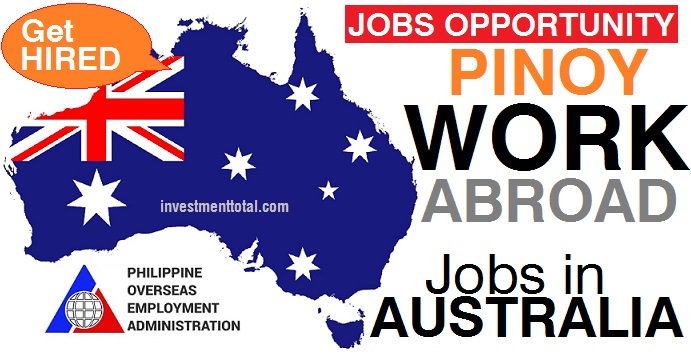 jobs in Australia for Filipinos POEA Approved jobs