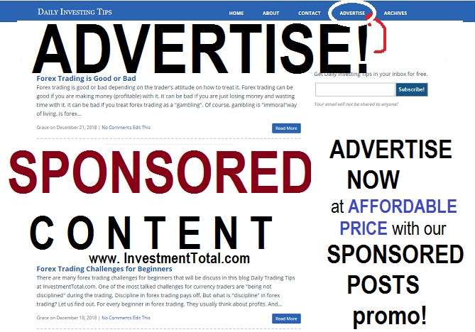 Sponsored Posts at Affordable Price