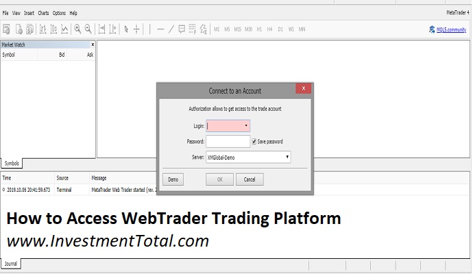 webtrader trading platform
