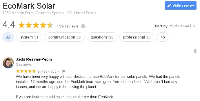 EcoMark Solar Reviews