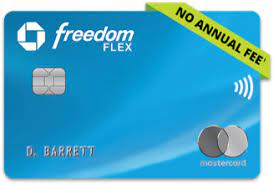 Chase Freedom Flex℠ zero percent credit card
