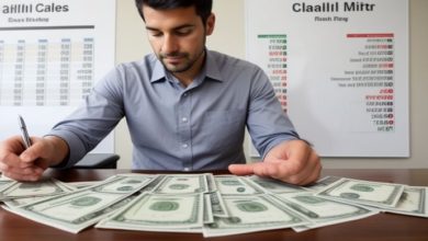 business owner counting money