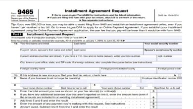 IRS Installment Plan PDF