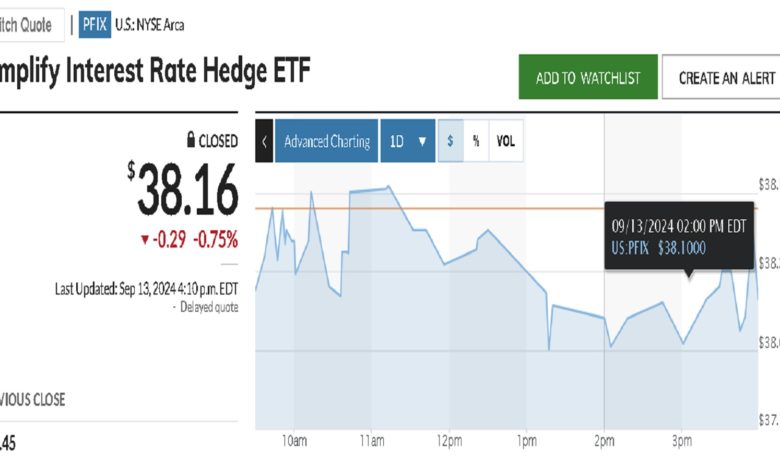 Simplify Interest Rate Hedge ETF (PFIX)